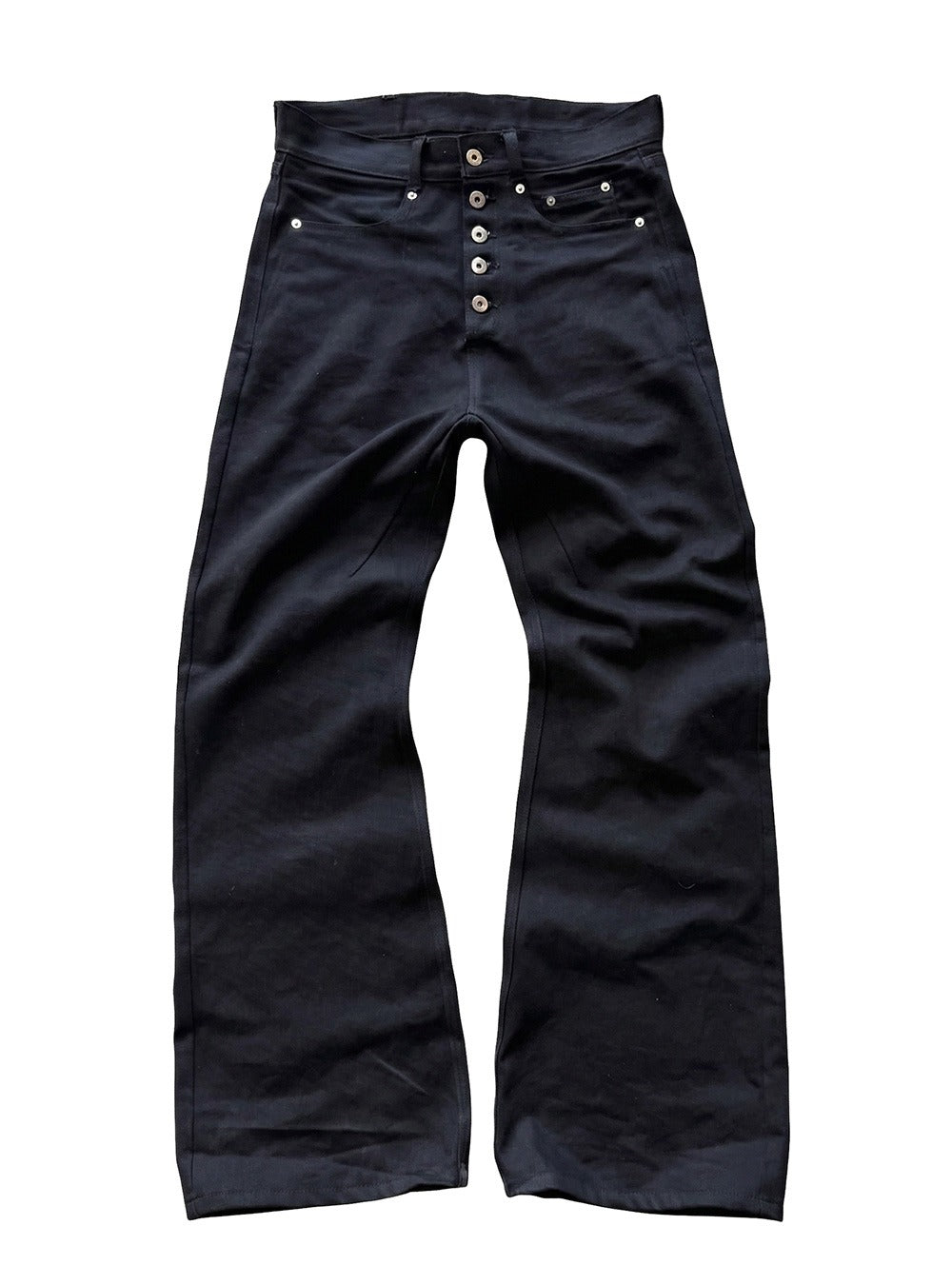 Deep Shadow Flare Denim Trousers