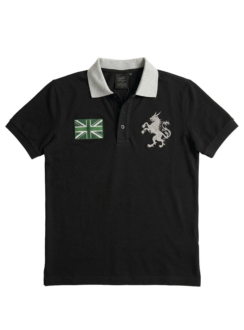 Heritage Crest Cropped Polo Design