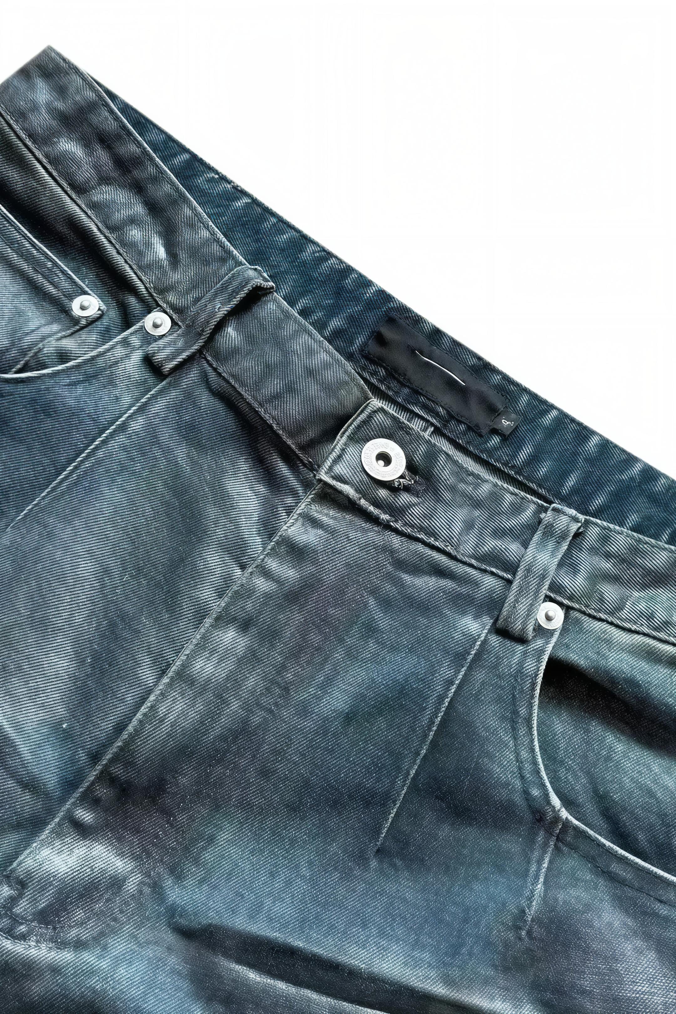 Glazed Spray Washed Jeans