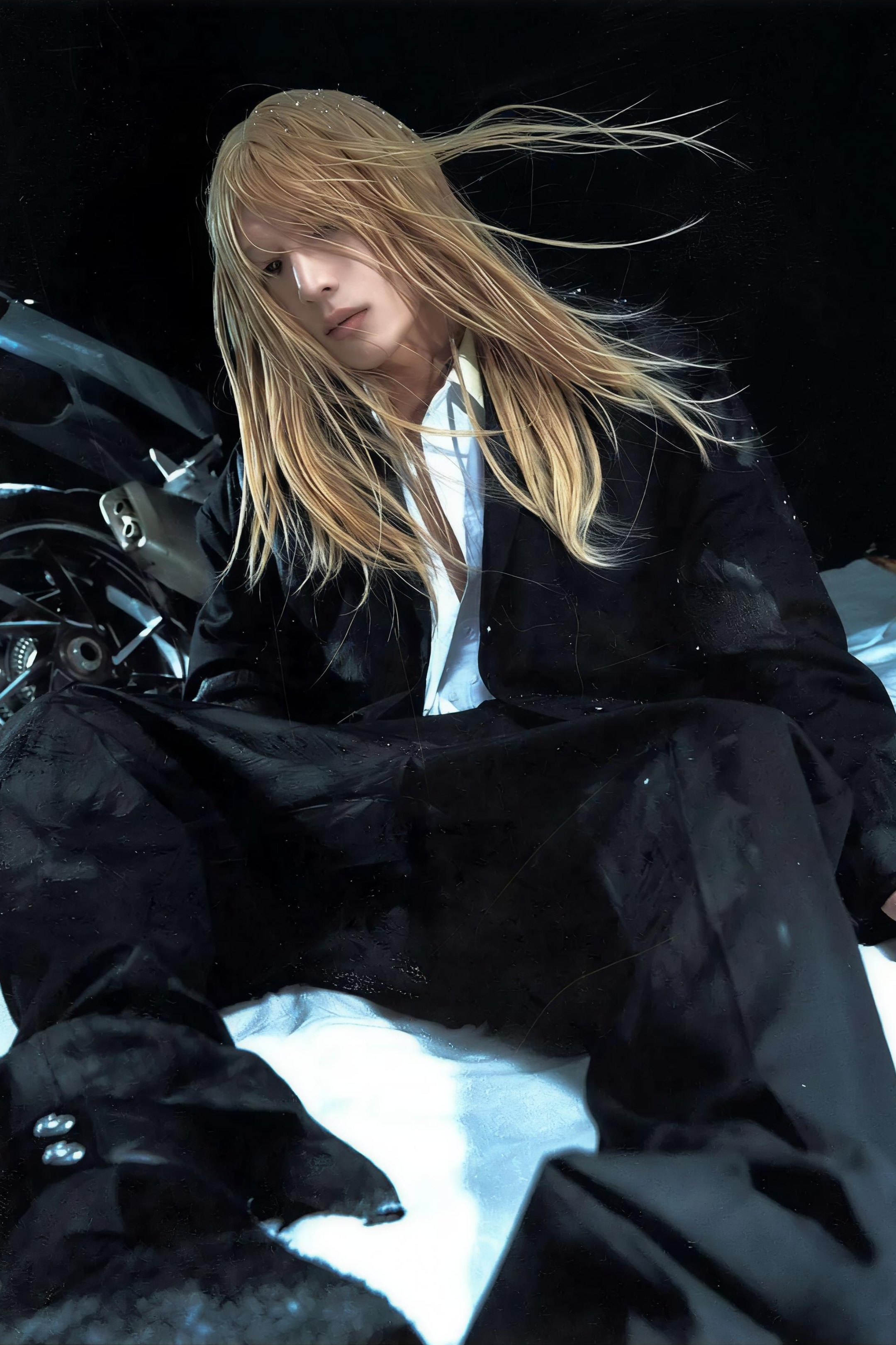 3MAN0N Mud Dyed Dress Pants