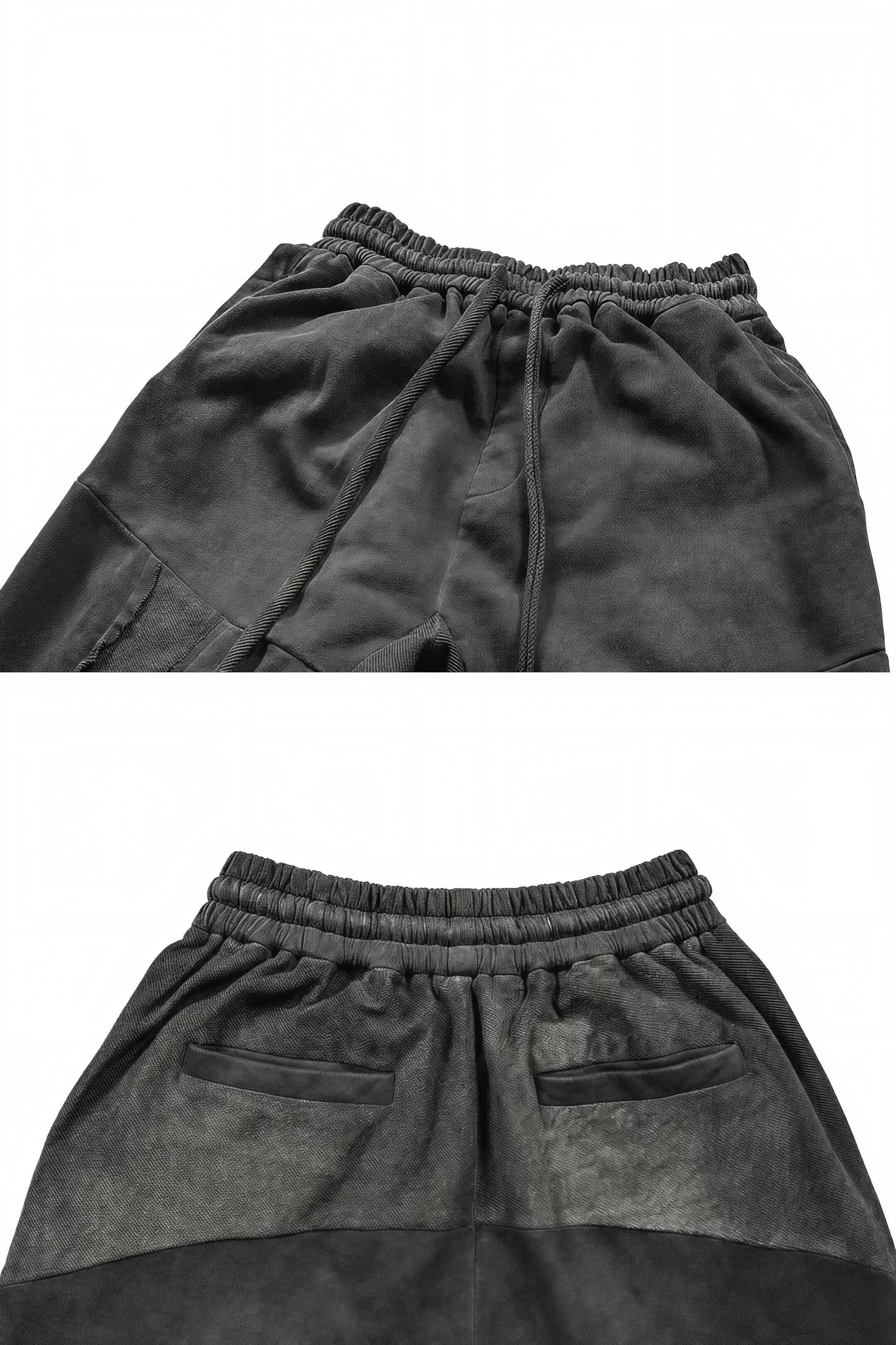 Distressed Demon Clad Deconstructed Pants