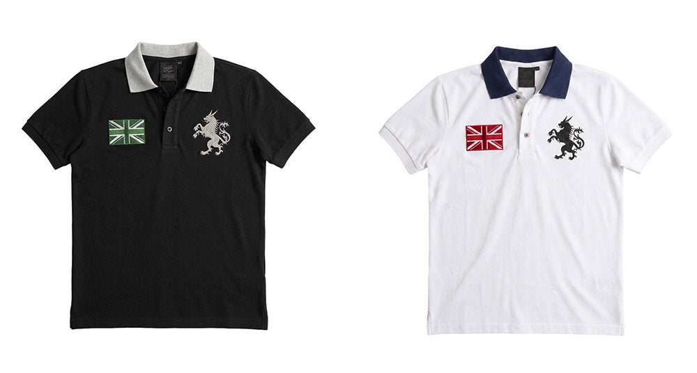 Heritage Crest Cropped Polo Design