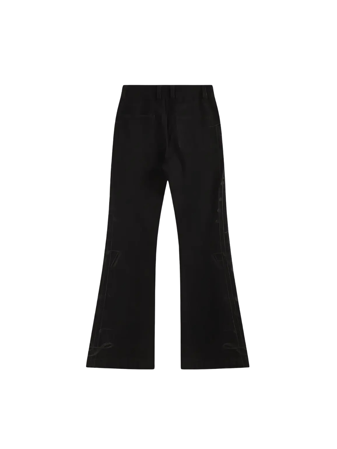 Slightly Flared Musical Notes Jeans