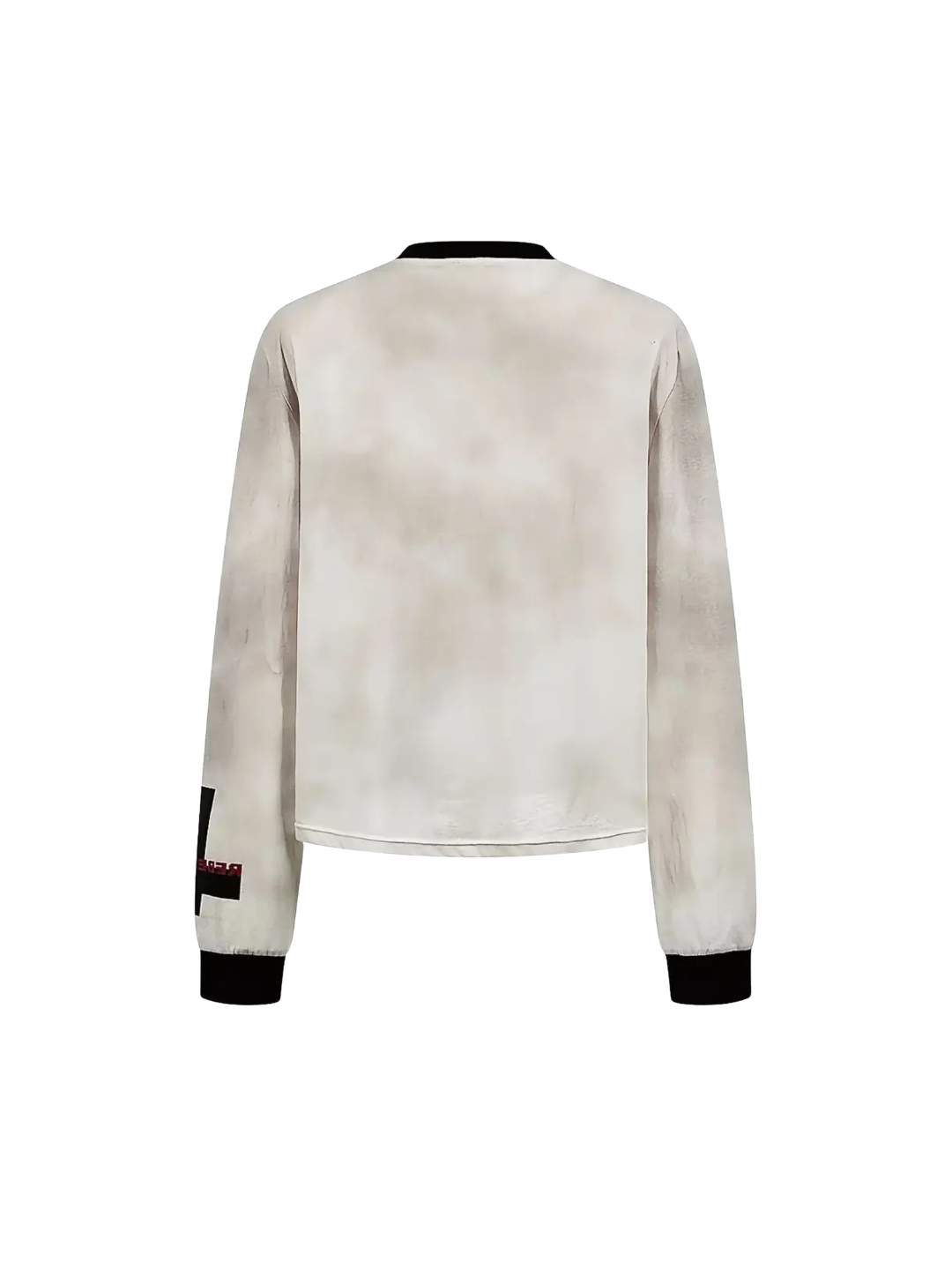 Distressed Print Long Sleeve Tee