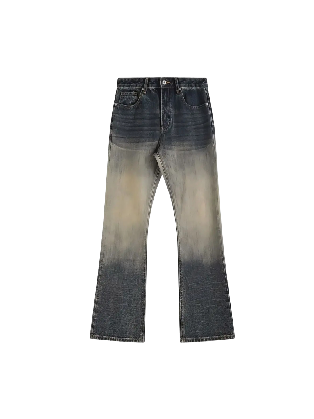 Mud Dyed Gradient Wash Denim