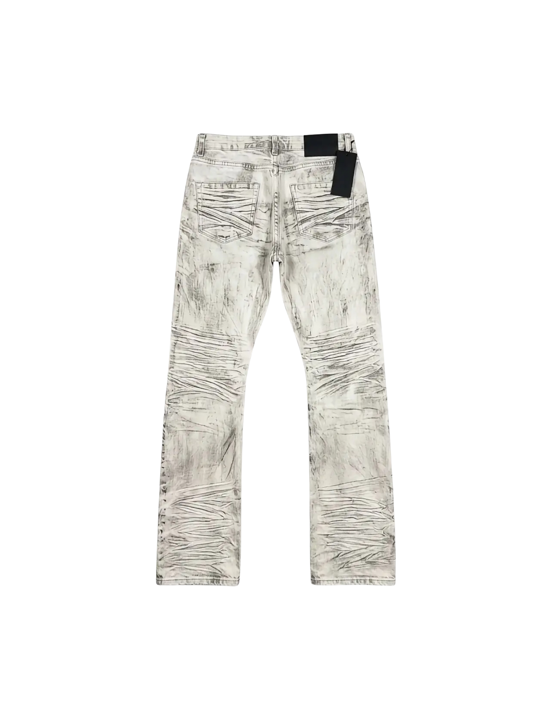 White Tiger Waxed Curve Jeans