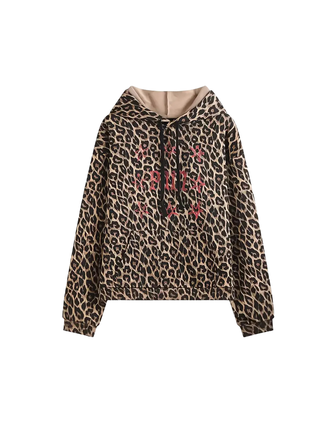 PAIN Leopard Print Hoodie