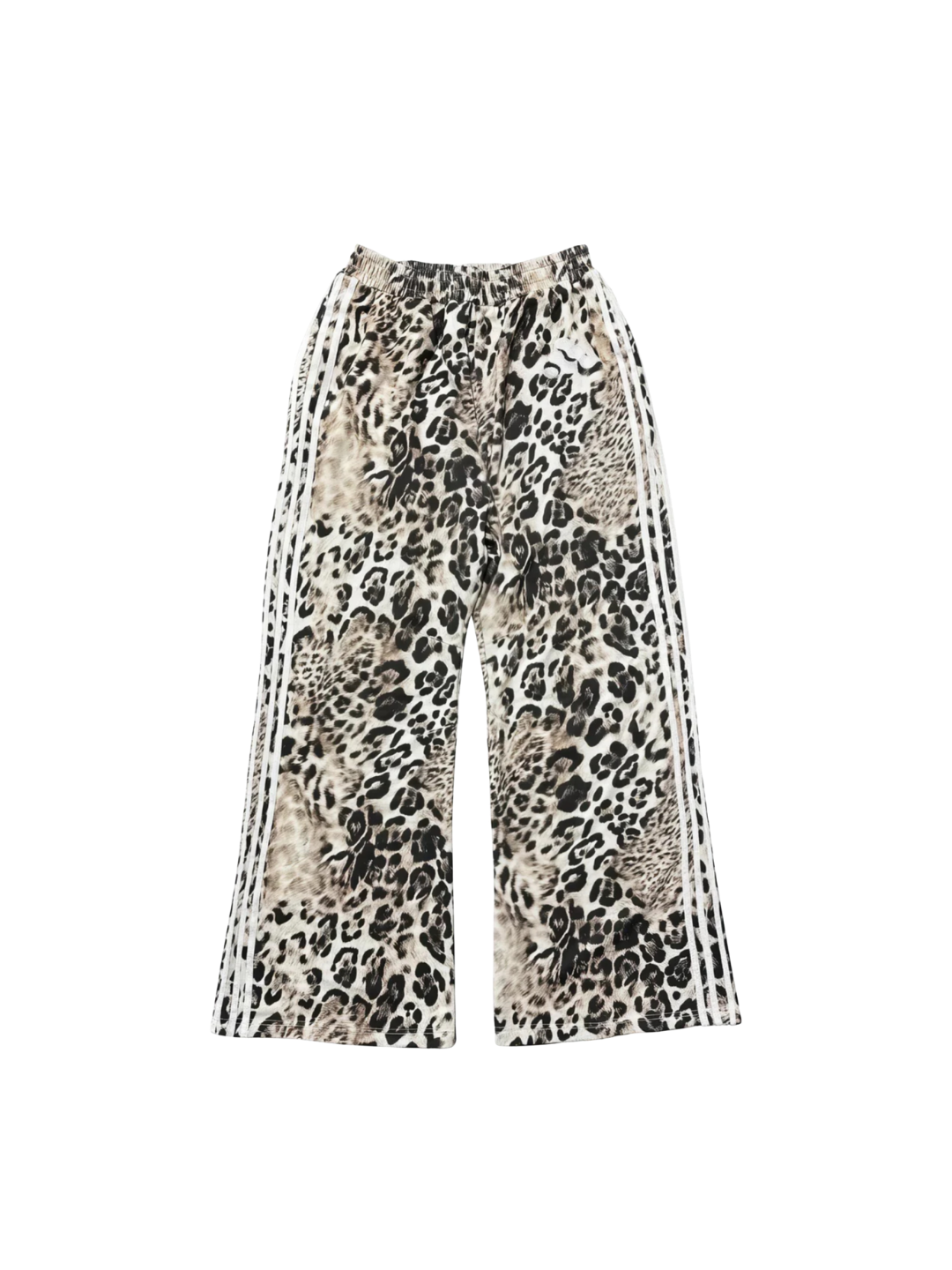 Leopard Print Adida$ Bootleg Sports Pants