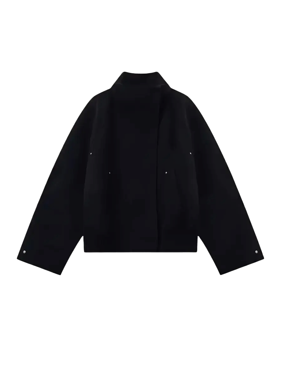 Deconstruct Slant Wool Coat