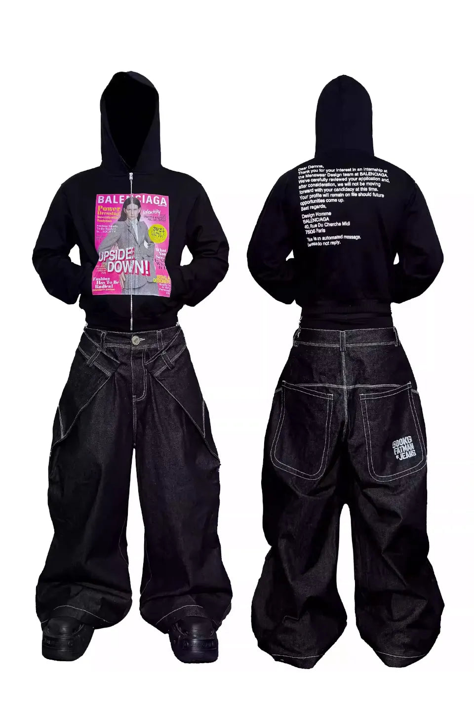 A Salute to Demna Bootleg Hoodie