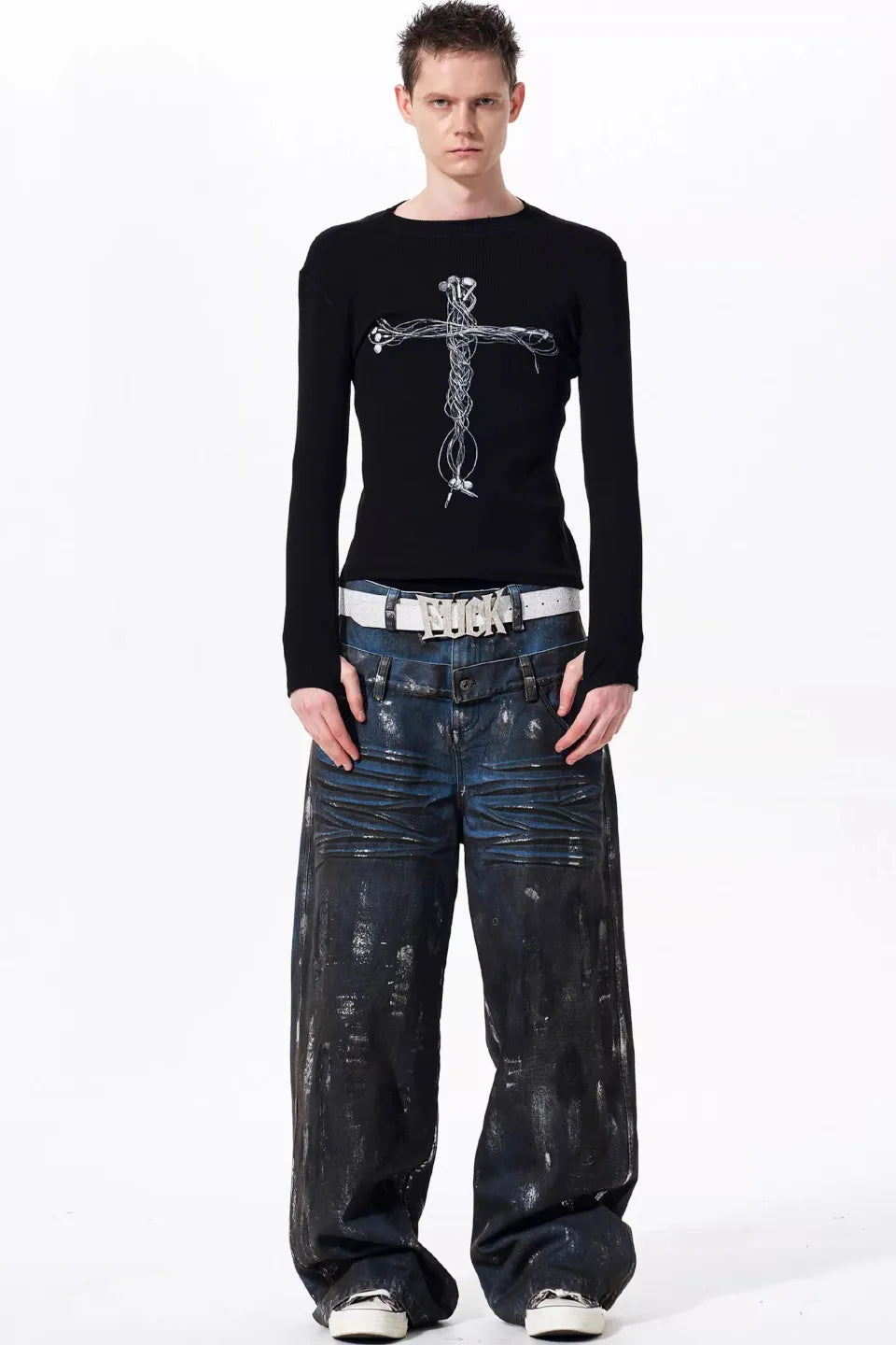 Graphic Cross Headphone LS Tee