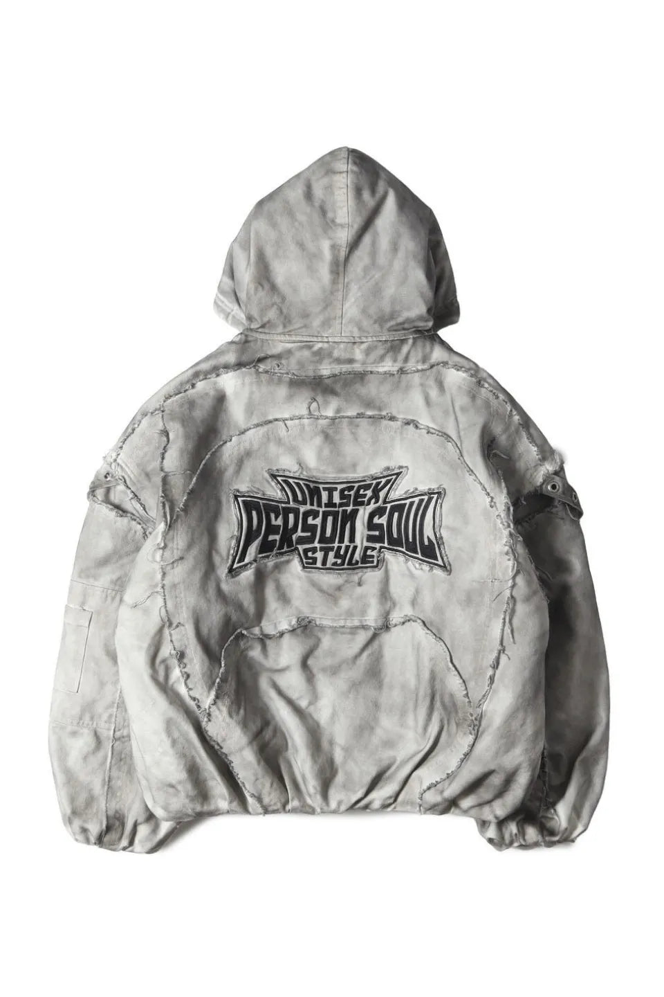 Hand Brushed Dirty Cotton Coat