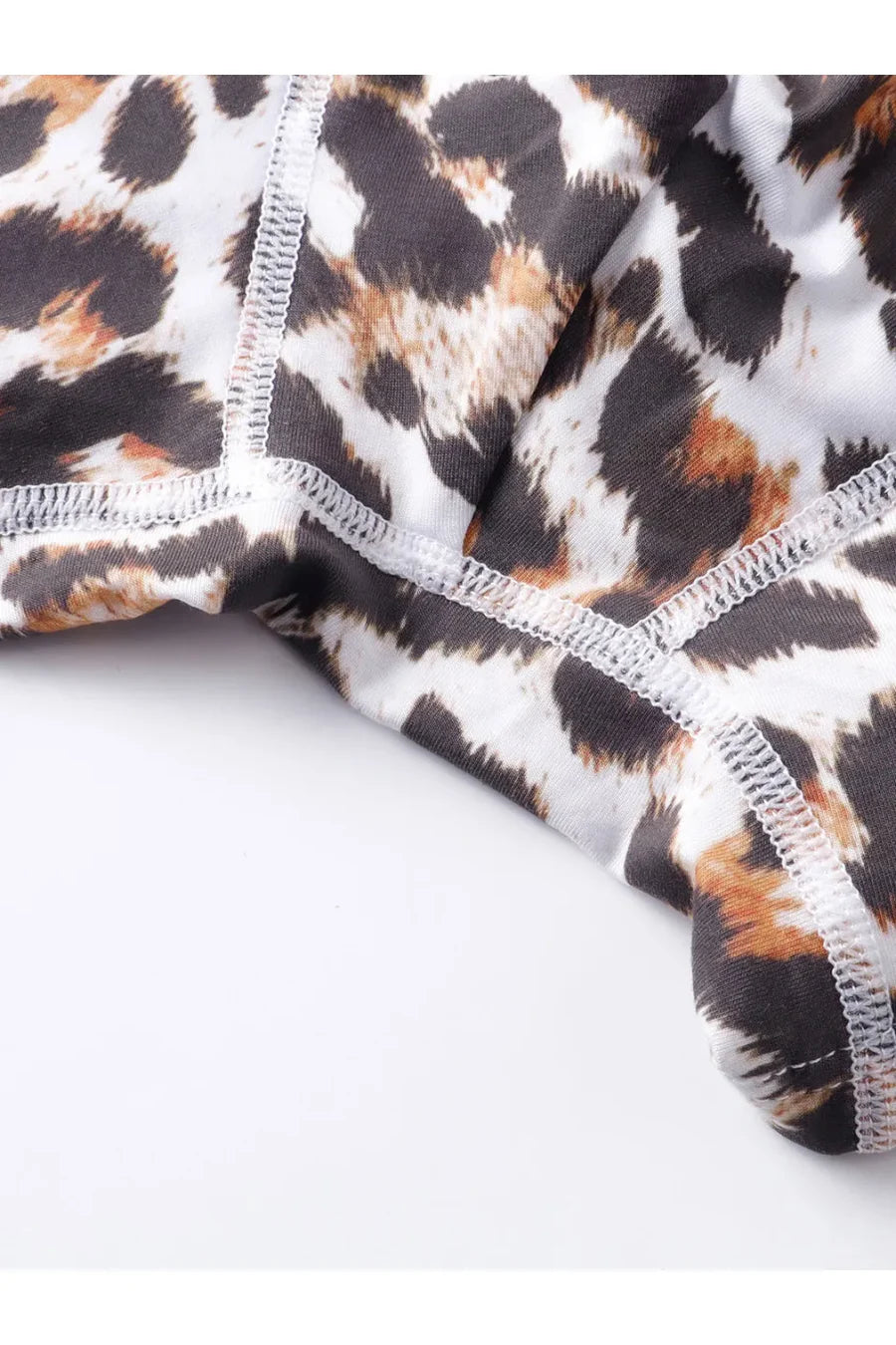 Leopard Print Boxer Shorts