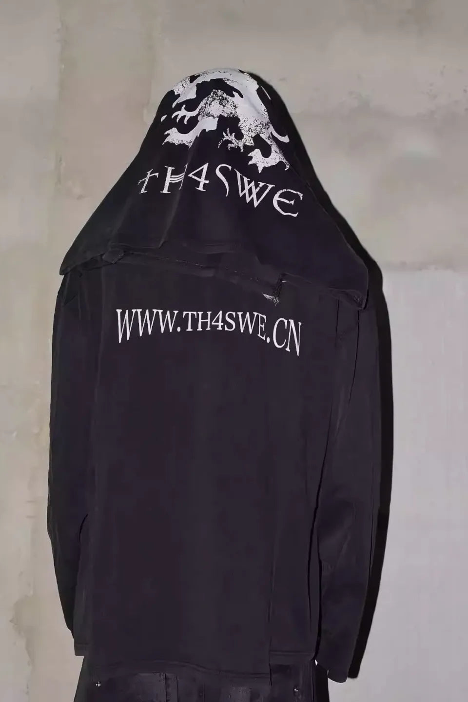 Lion Club Patchwork Washed Jersey Long Sleeve T-shirt