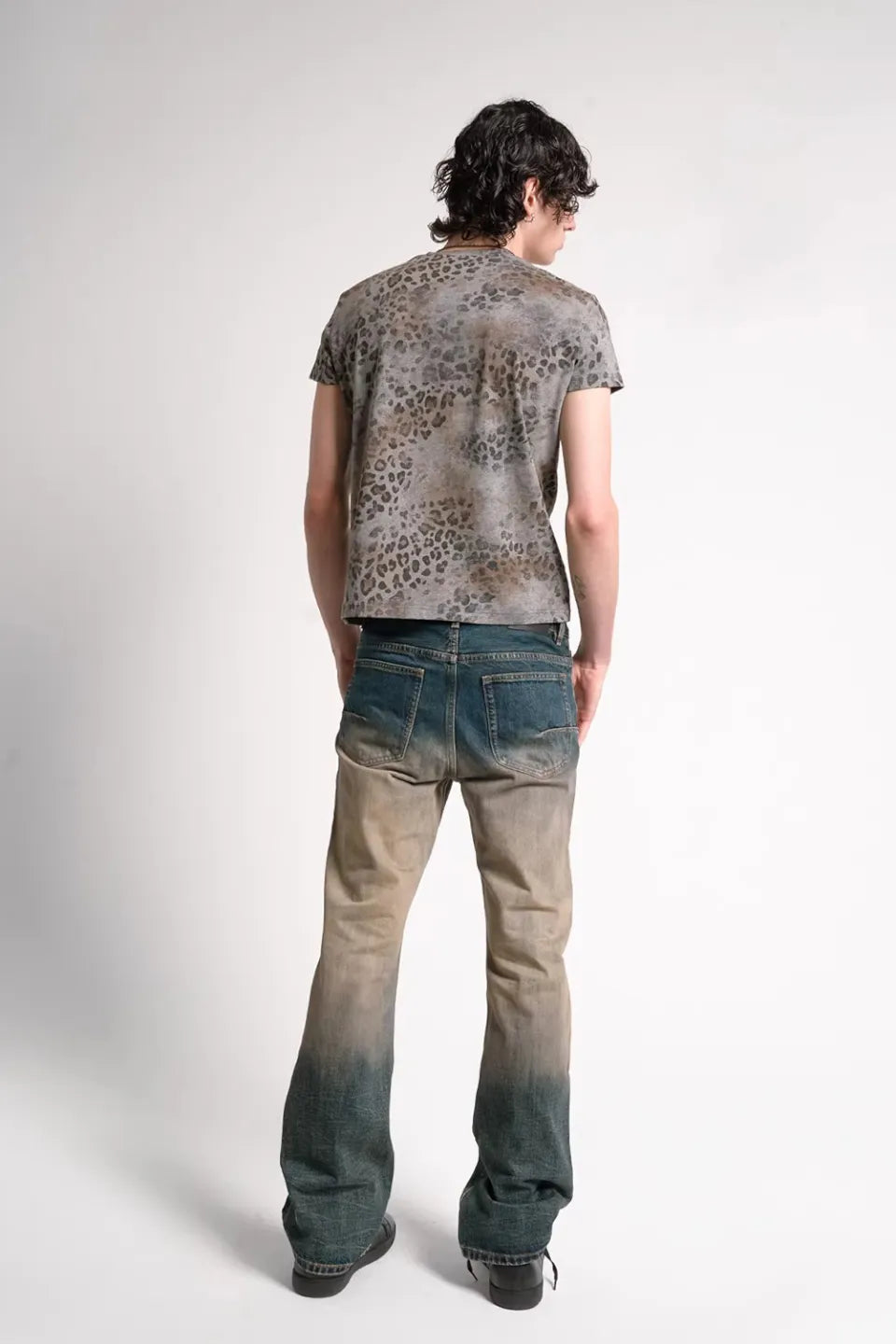 Mud Dyed Gradient Wash Denim