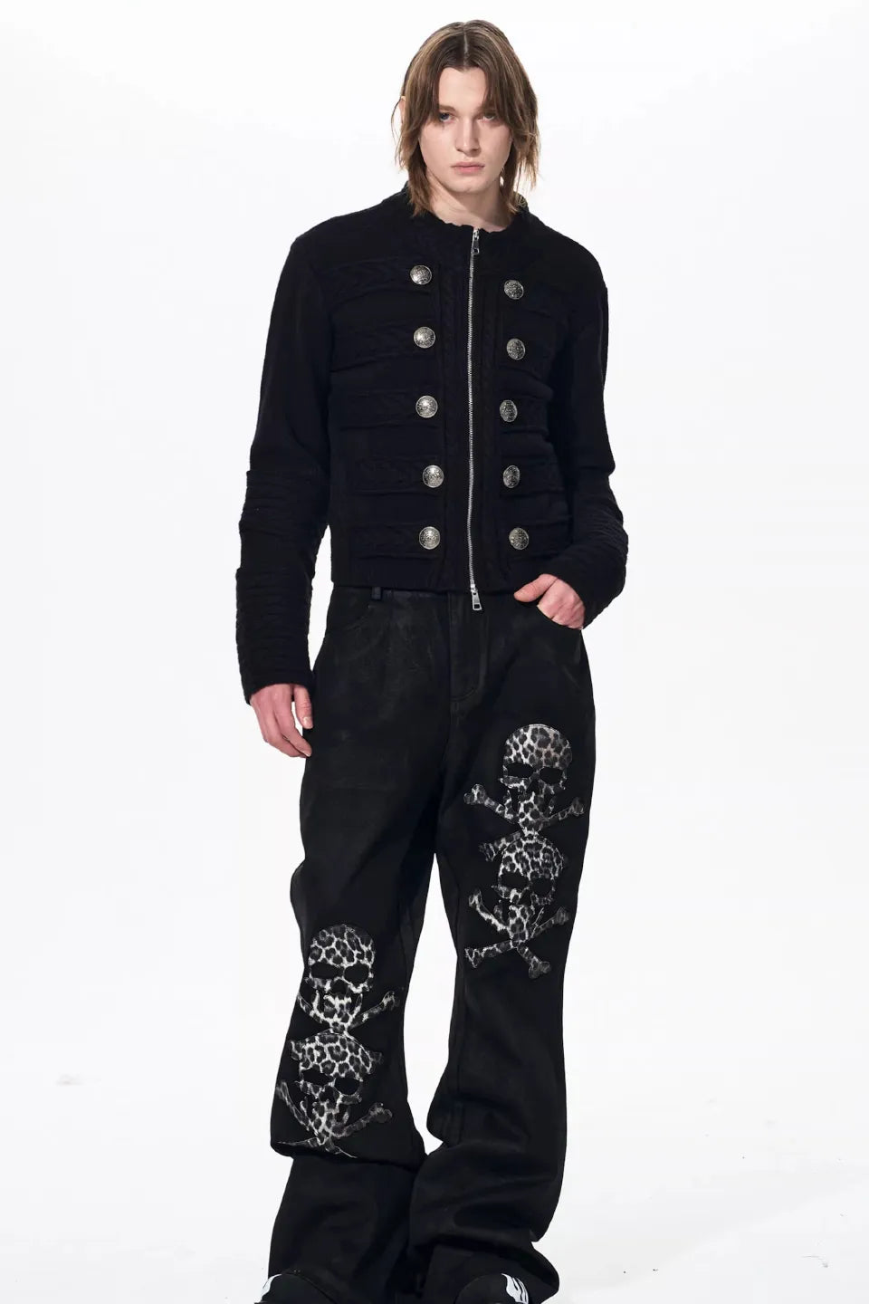 Napoleon Embellished Knit Cardigan