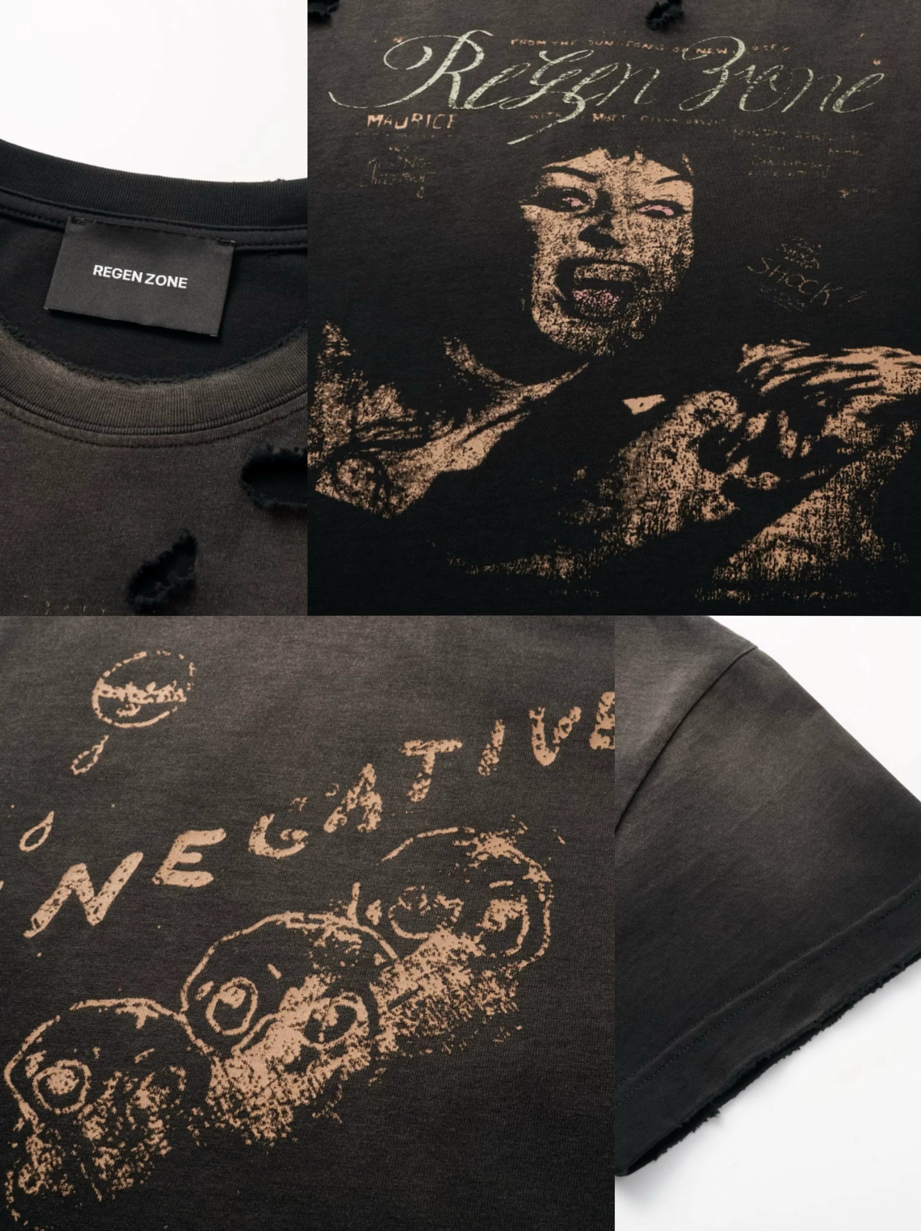 Bloodstain Fade Vampire Tee