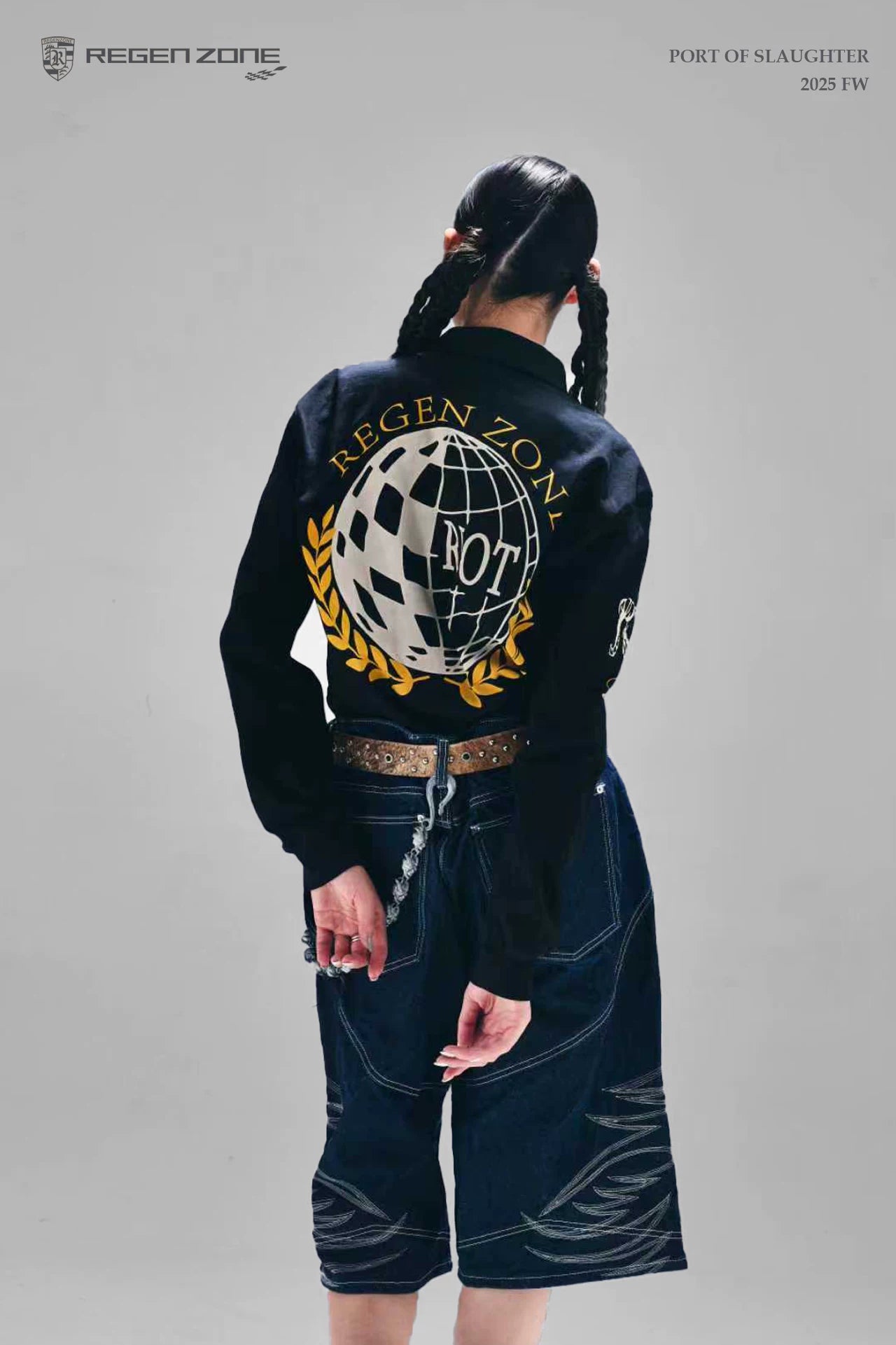 Gilt Vintage Embroidery Polo