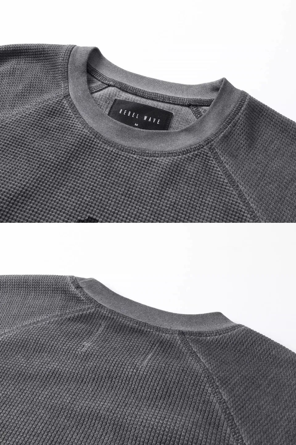 Sanskrit Number Waffle LS Tee