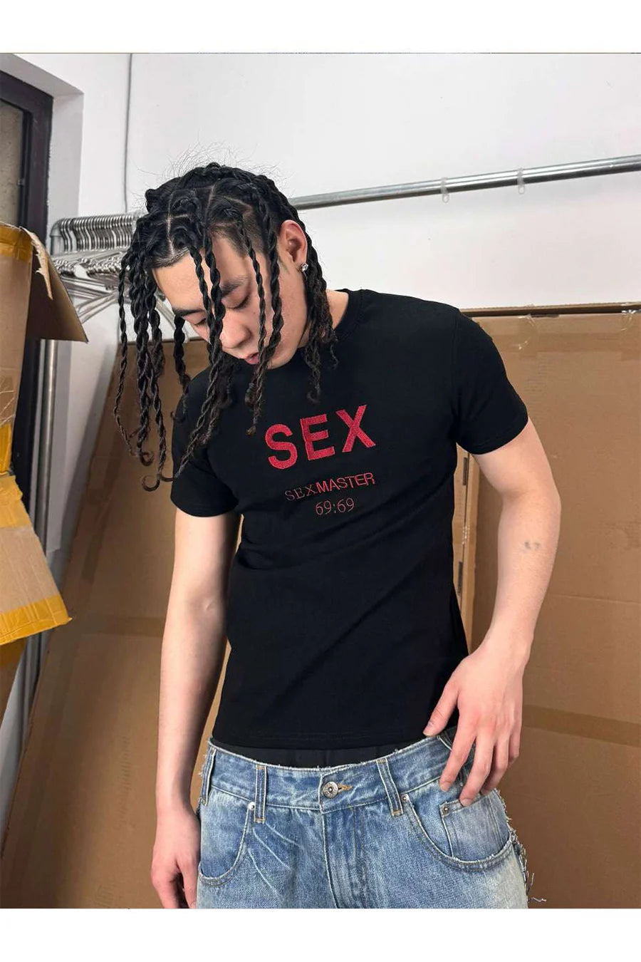 Sexmaster Embroidery Logo Tee