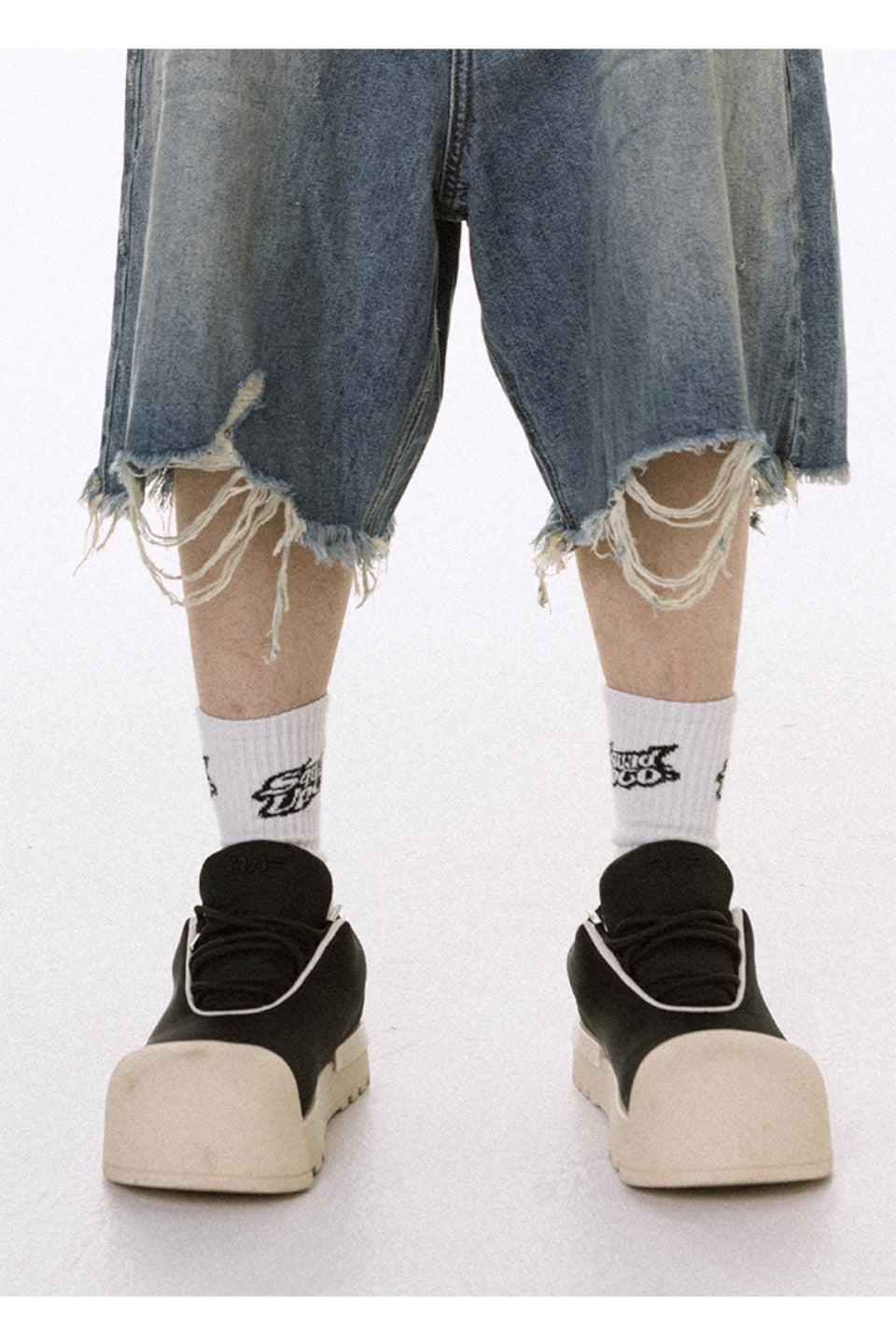 Thick Soled Low Boots