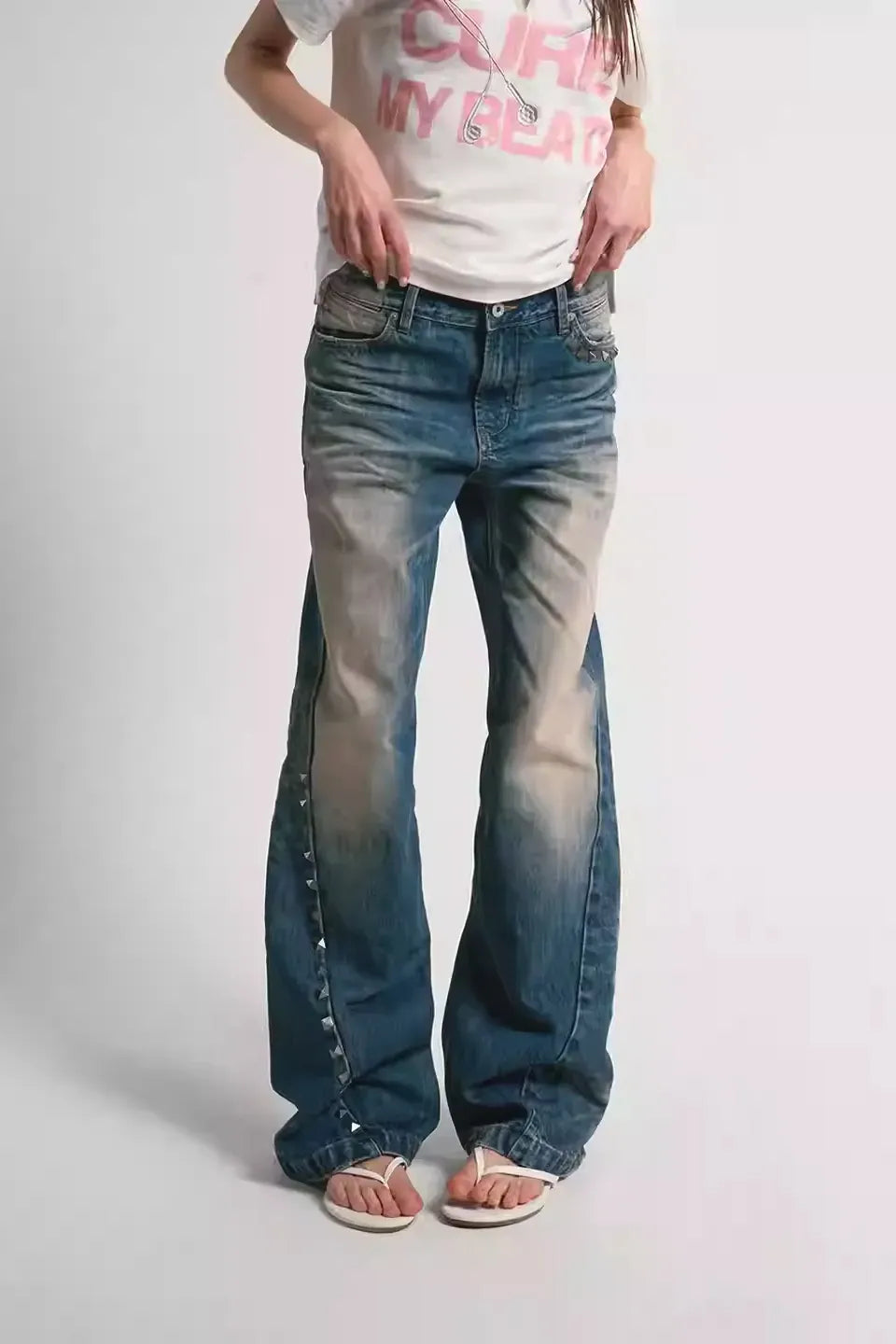 Wave Claw Mud Dyed Denim