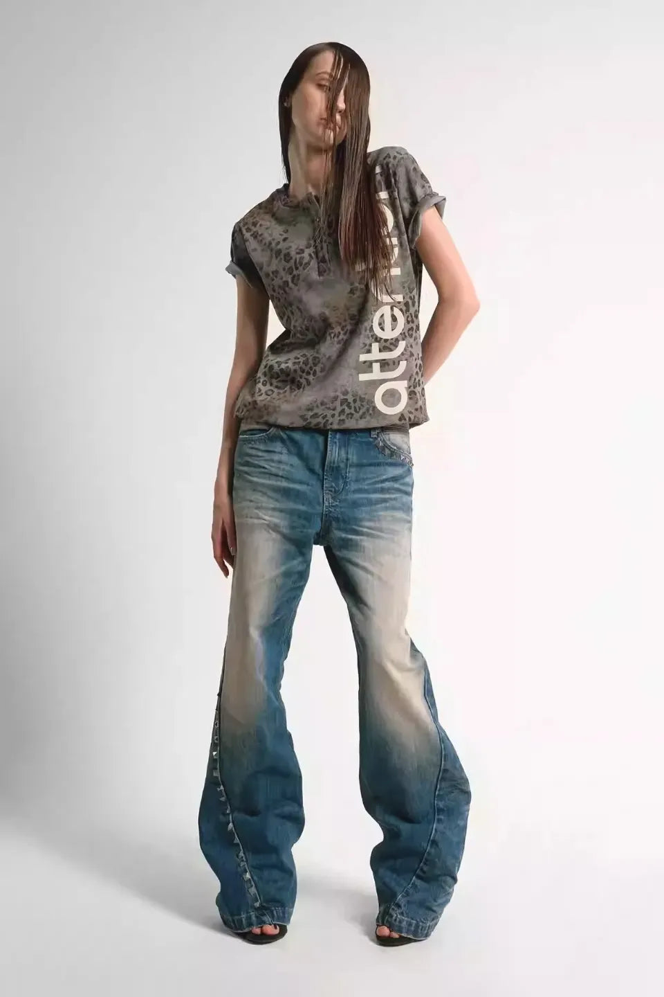 Wave Claw Mud Dyed Denim