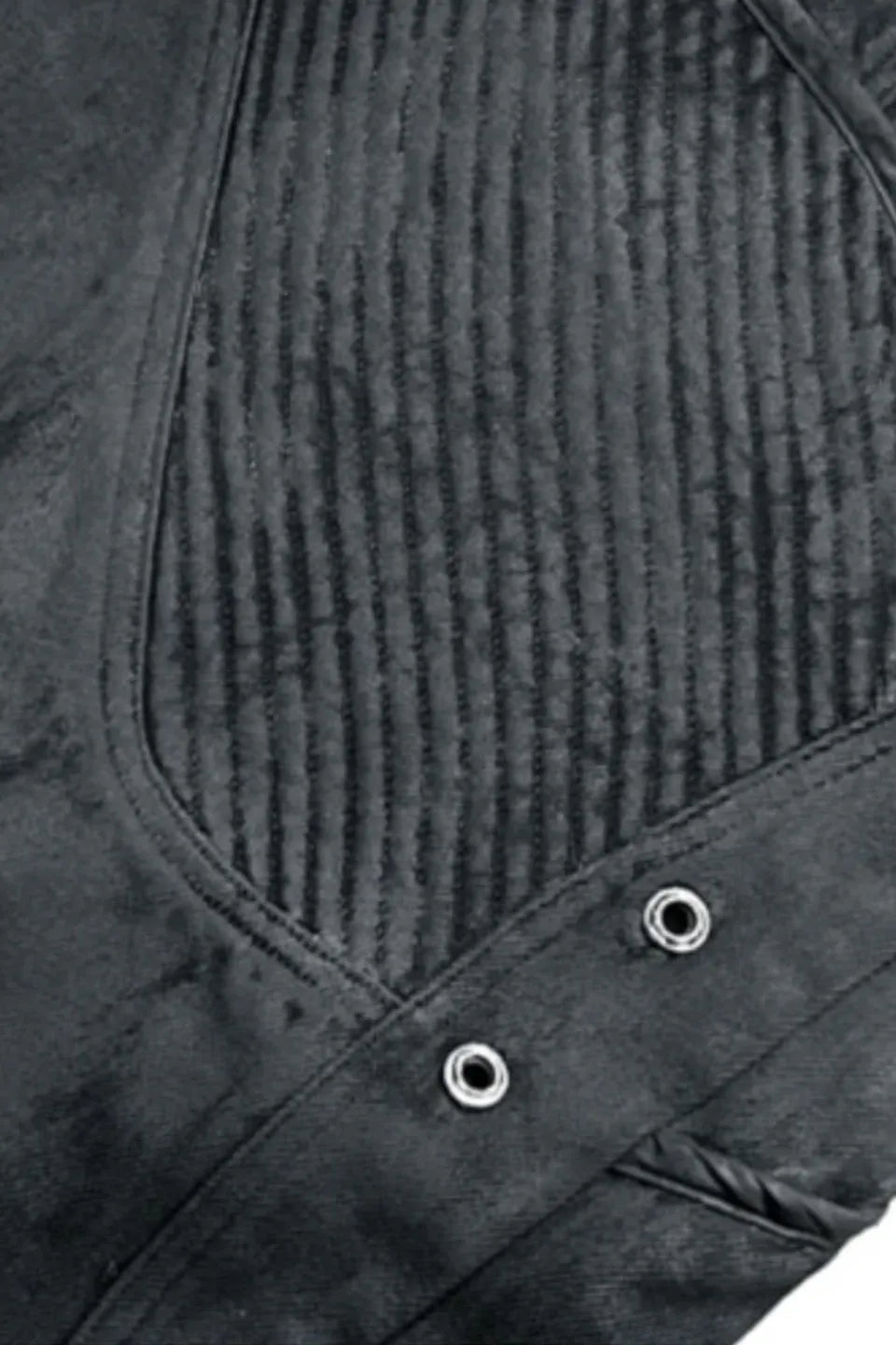 x GOJOYJINNI Armor Patch Distressed Biker Jeans