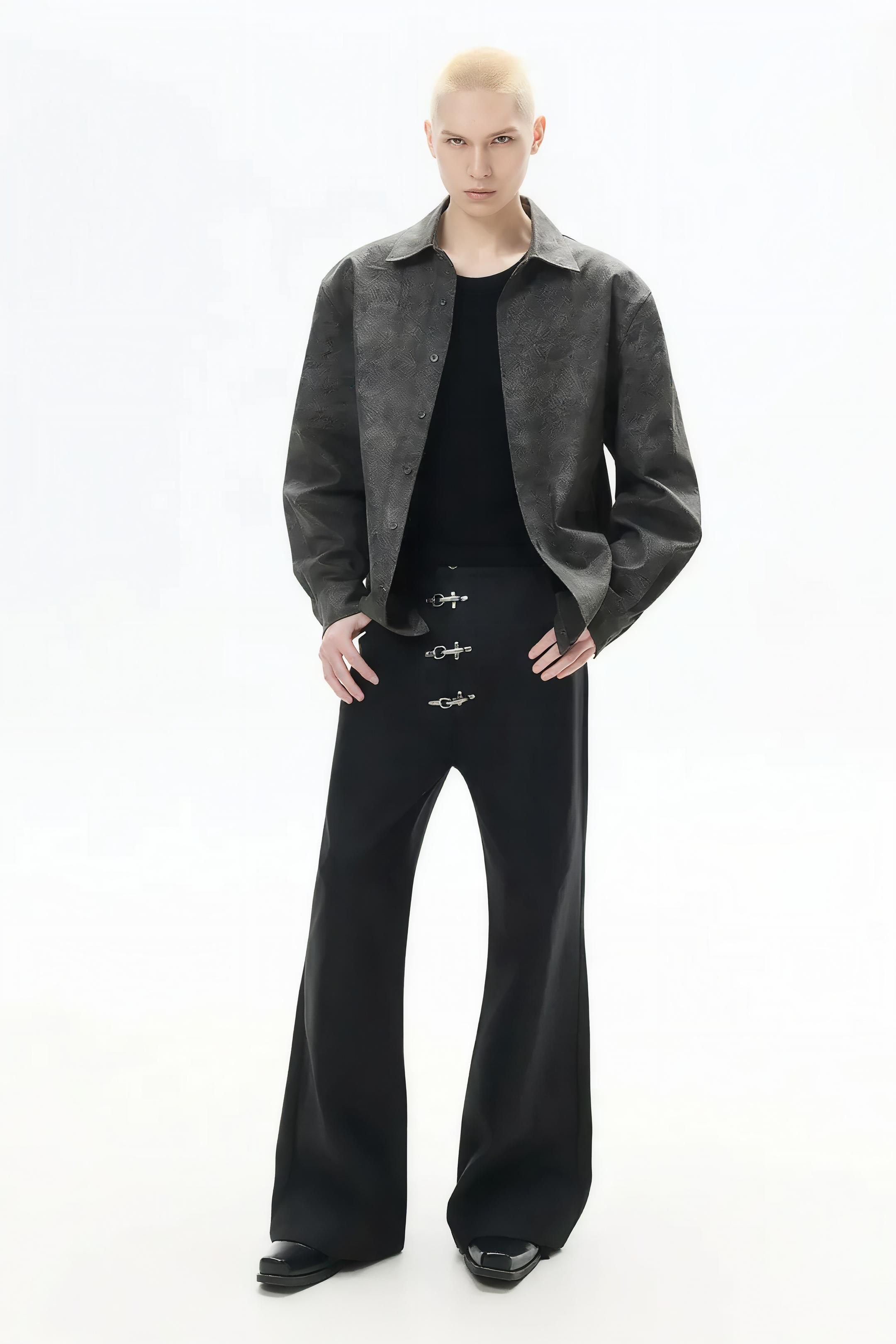 Aviator Buckle Waxed Denim