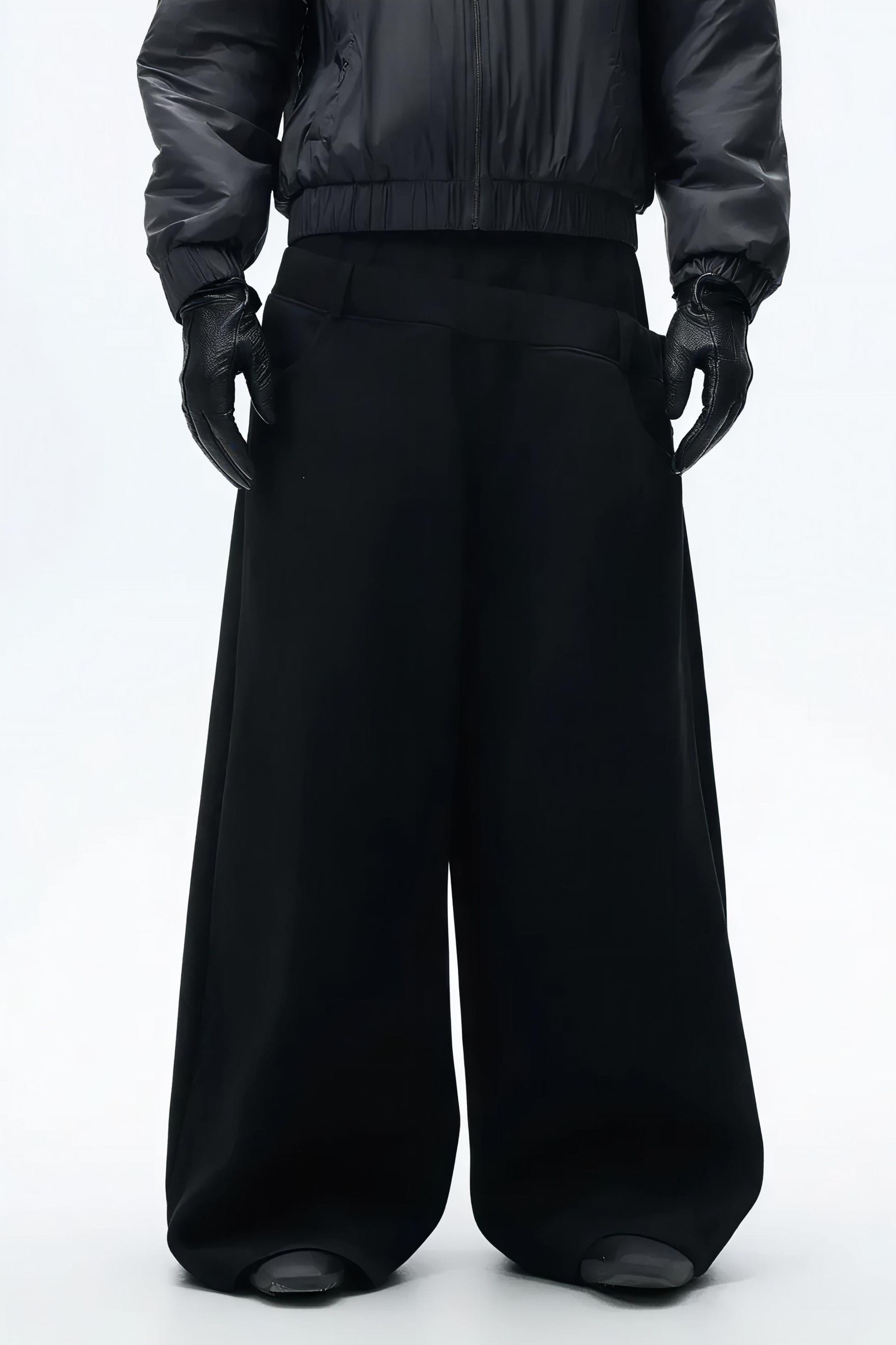 Dual Waist Panel Sweatpants