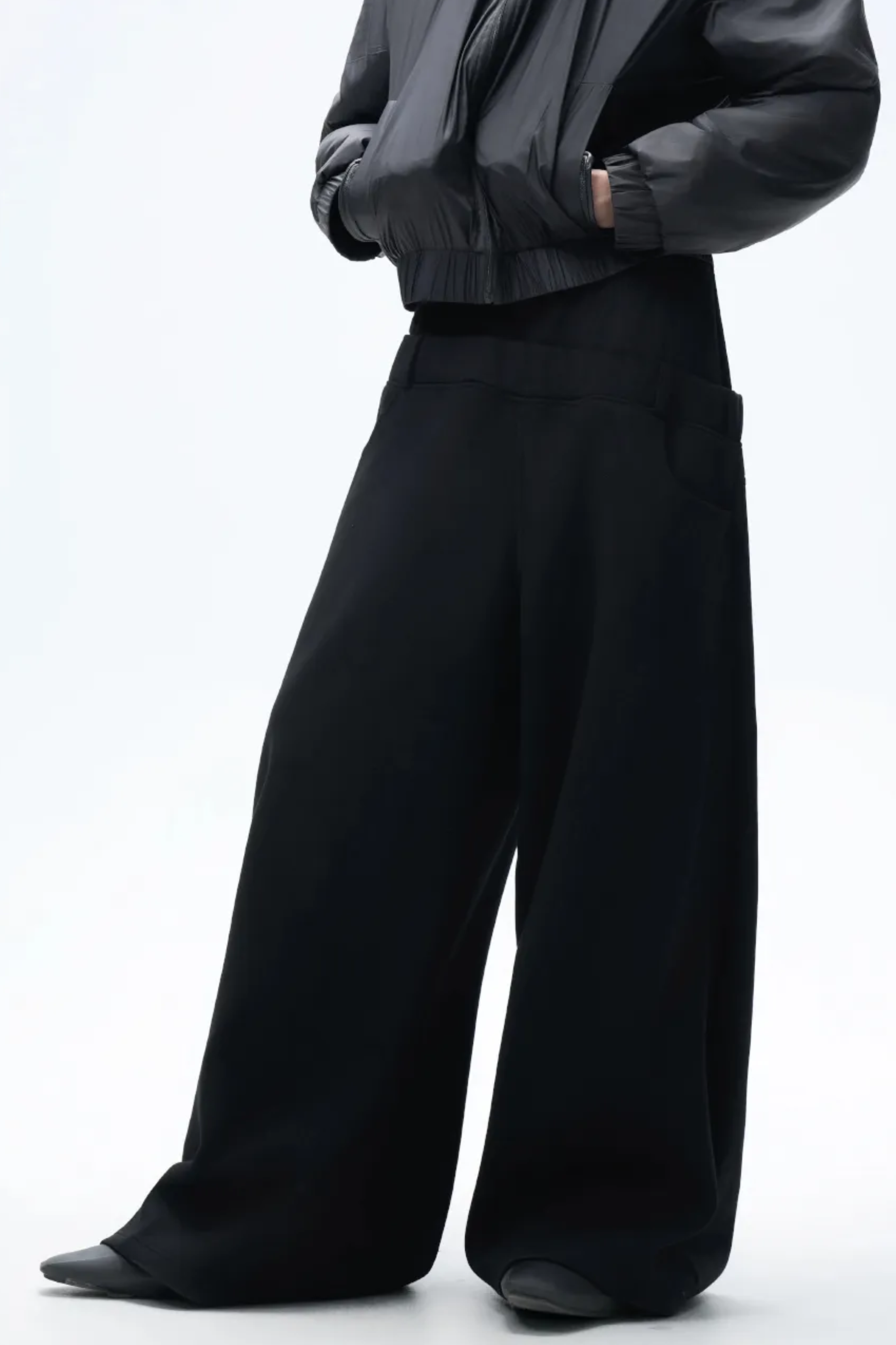 Dual Waist Panel Sweatpants