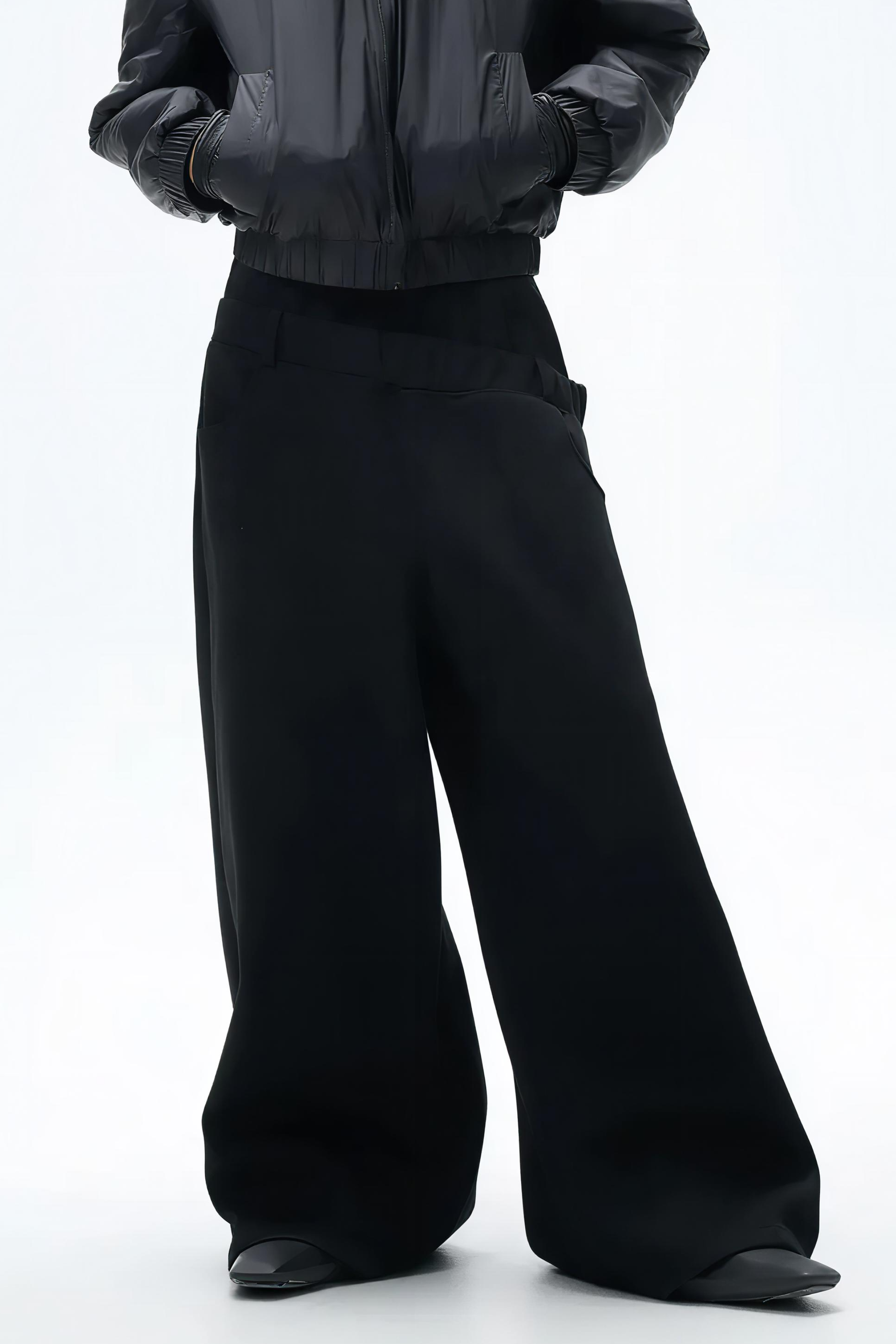 Dual Waist Panel Sweatpants