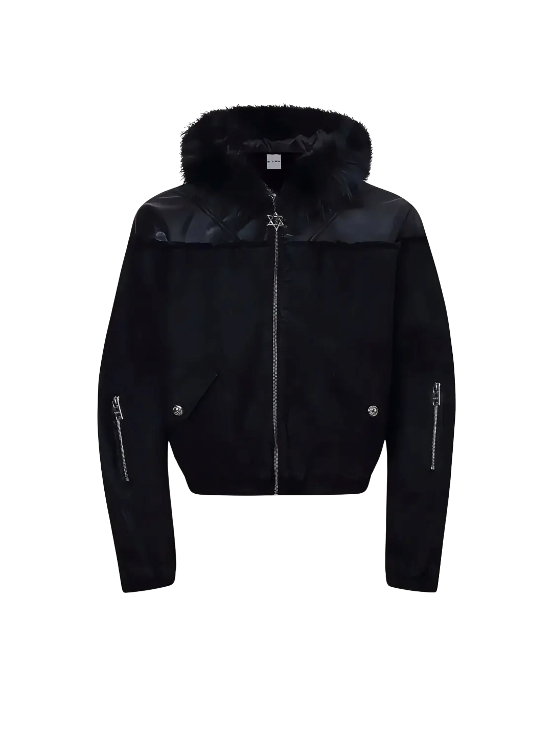 Detachable Fur Hybrid Jacket
