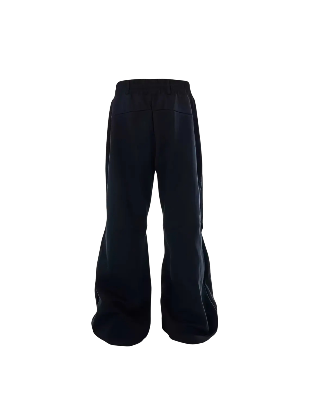 Wide Elasticized Skinny Waist Flared Sweatpants