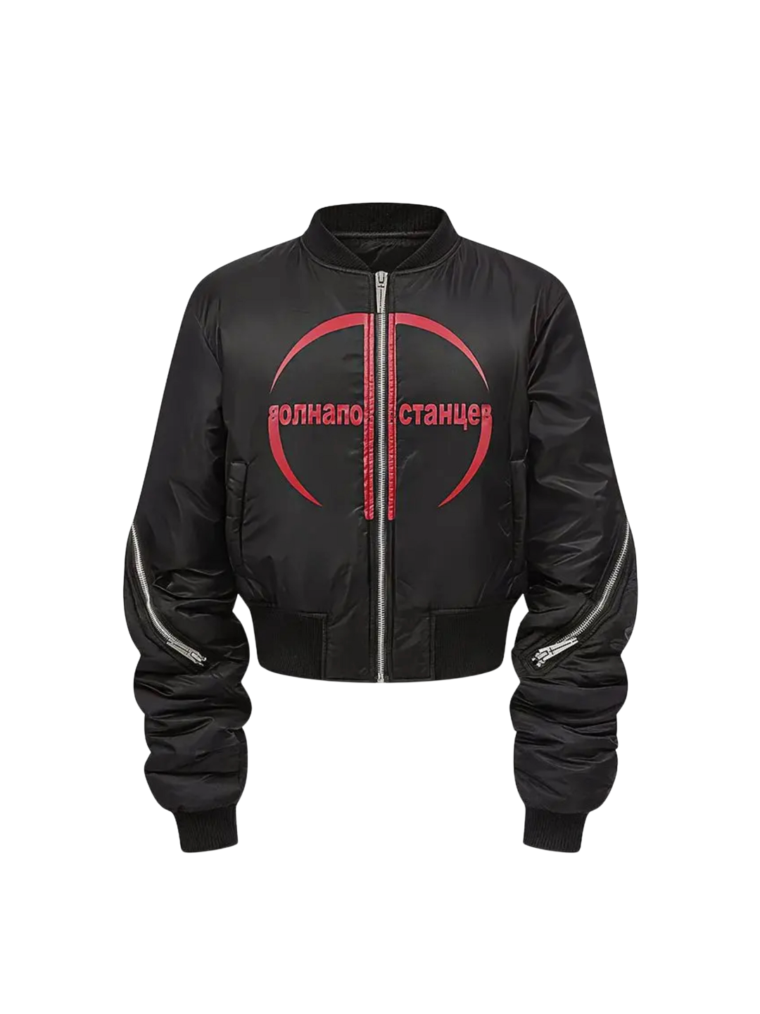 Ж Extended Sleeve Bomber Jacket