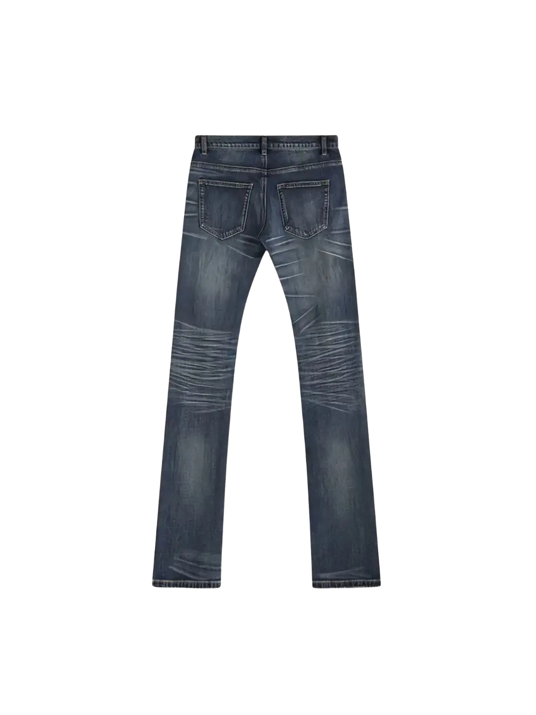 Blue Ghost Washed Aged Denim
