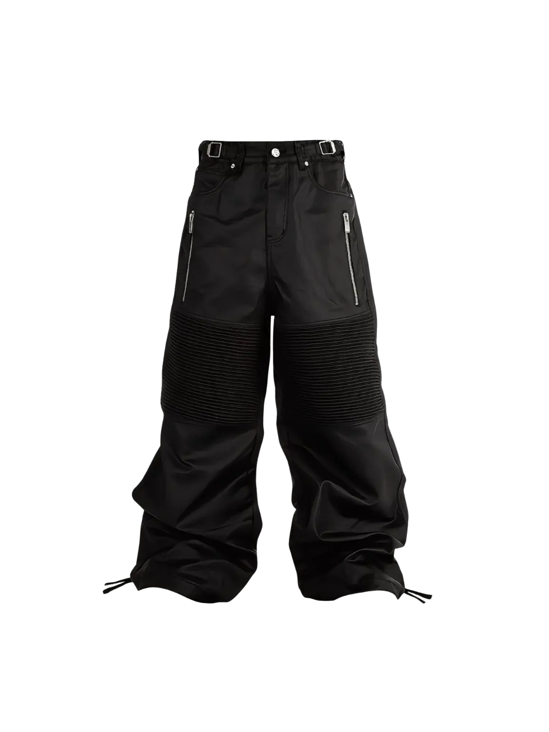 Brush Wax Knee Baggy Racing Cargo Pants