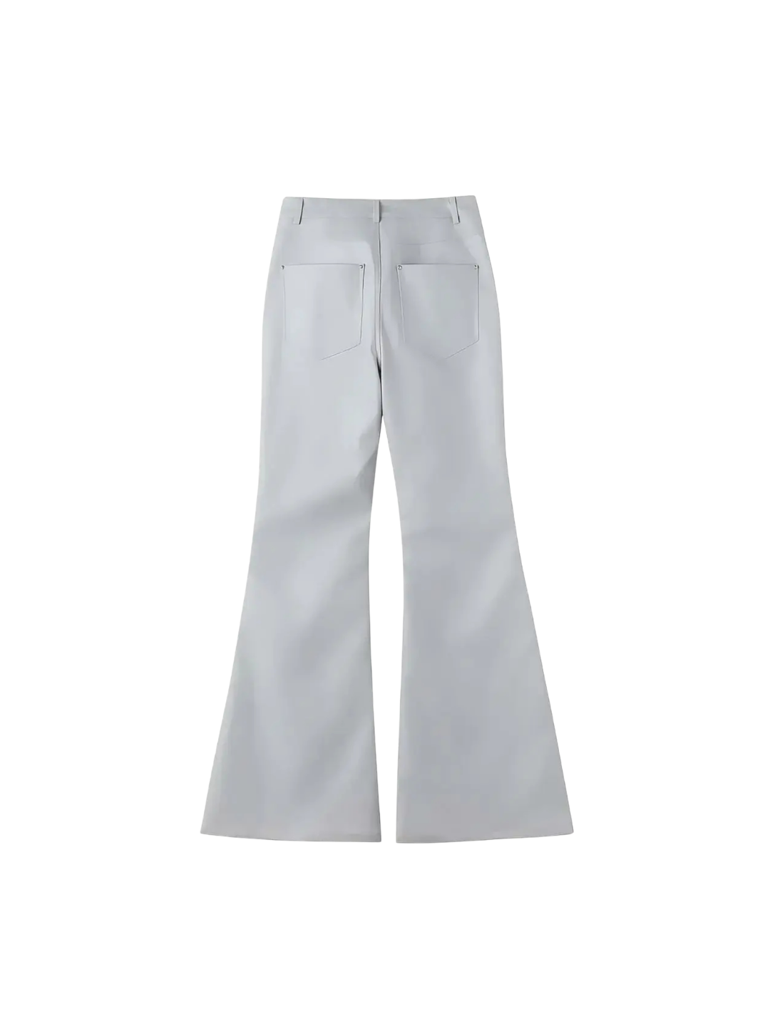 Light Armored Zip Flare Pants