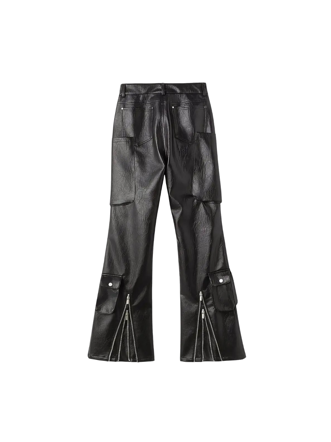 Bullet Flare Leather Pants