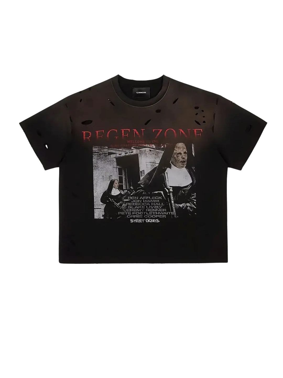 Riot Non-Wash Letter Tee