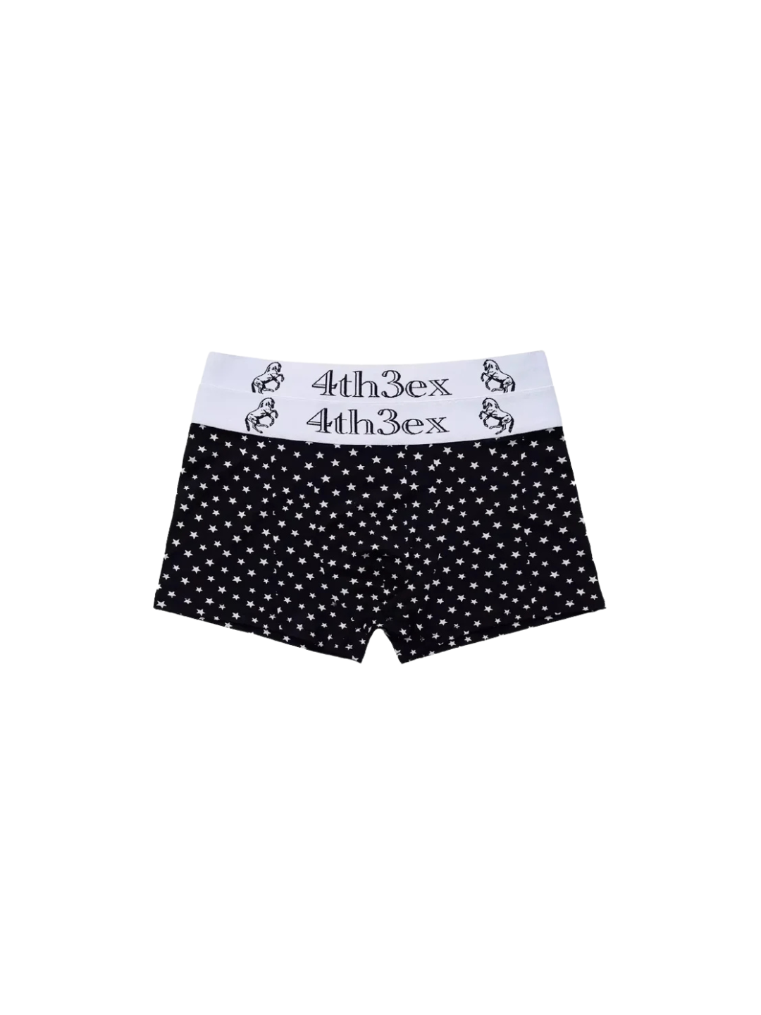 Double Waistband Horse Star Brief
