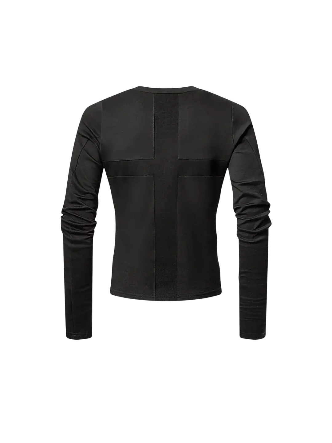 Water Wash Dyed Slim Fit Long Sleeve