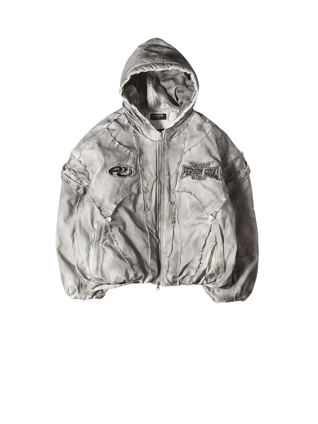 Hand Brushed Dirty Cotton Coat