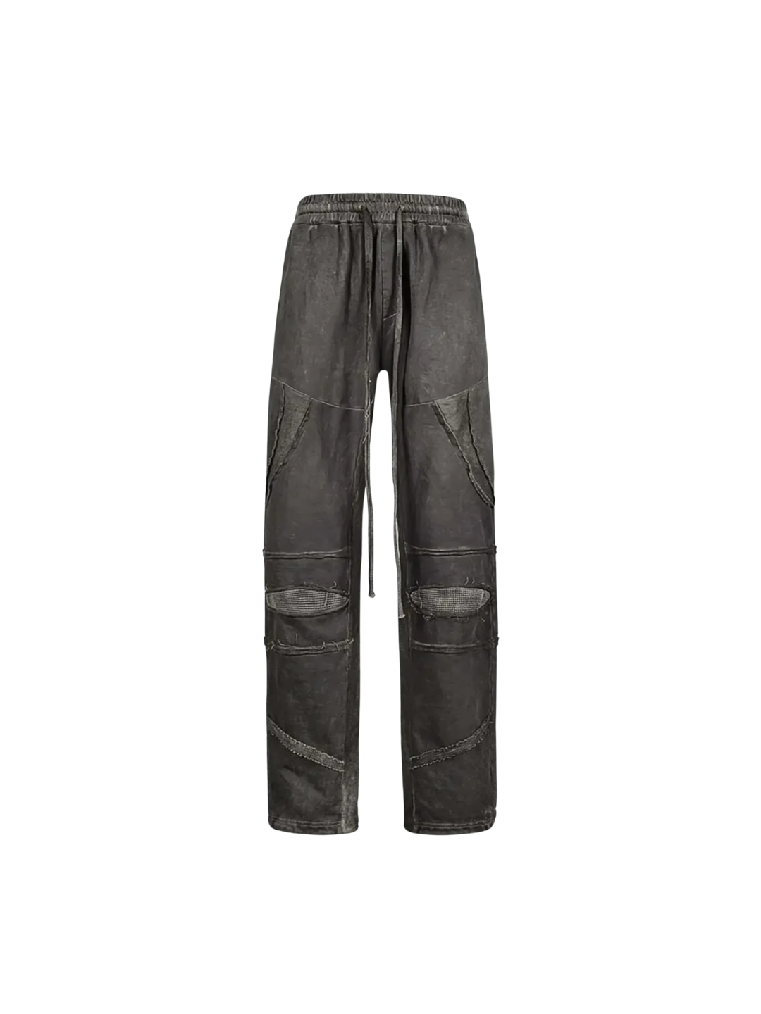 Distressed Demon Clad Deconstructed Pants