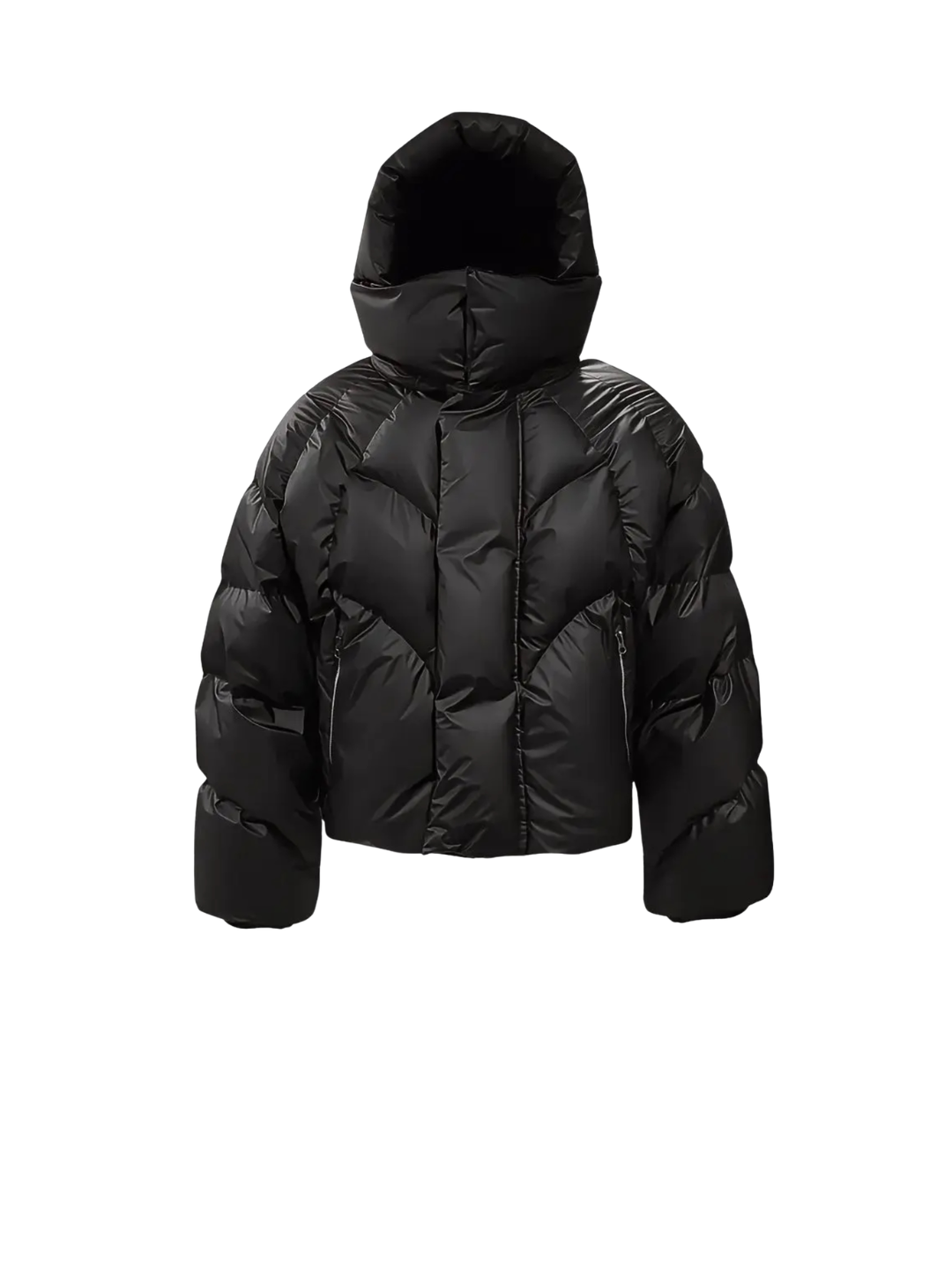 Detachable Deconstruction Splicing Zipper Down Jacket