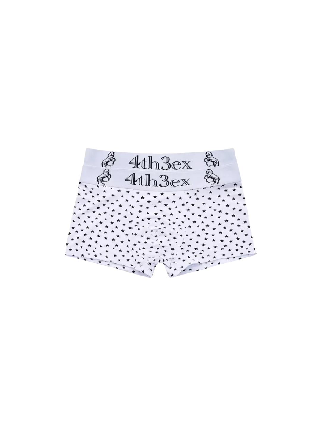 Double Waistband Horse Star Brief