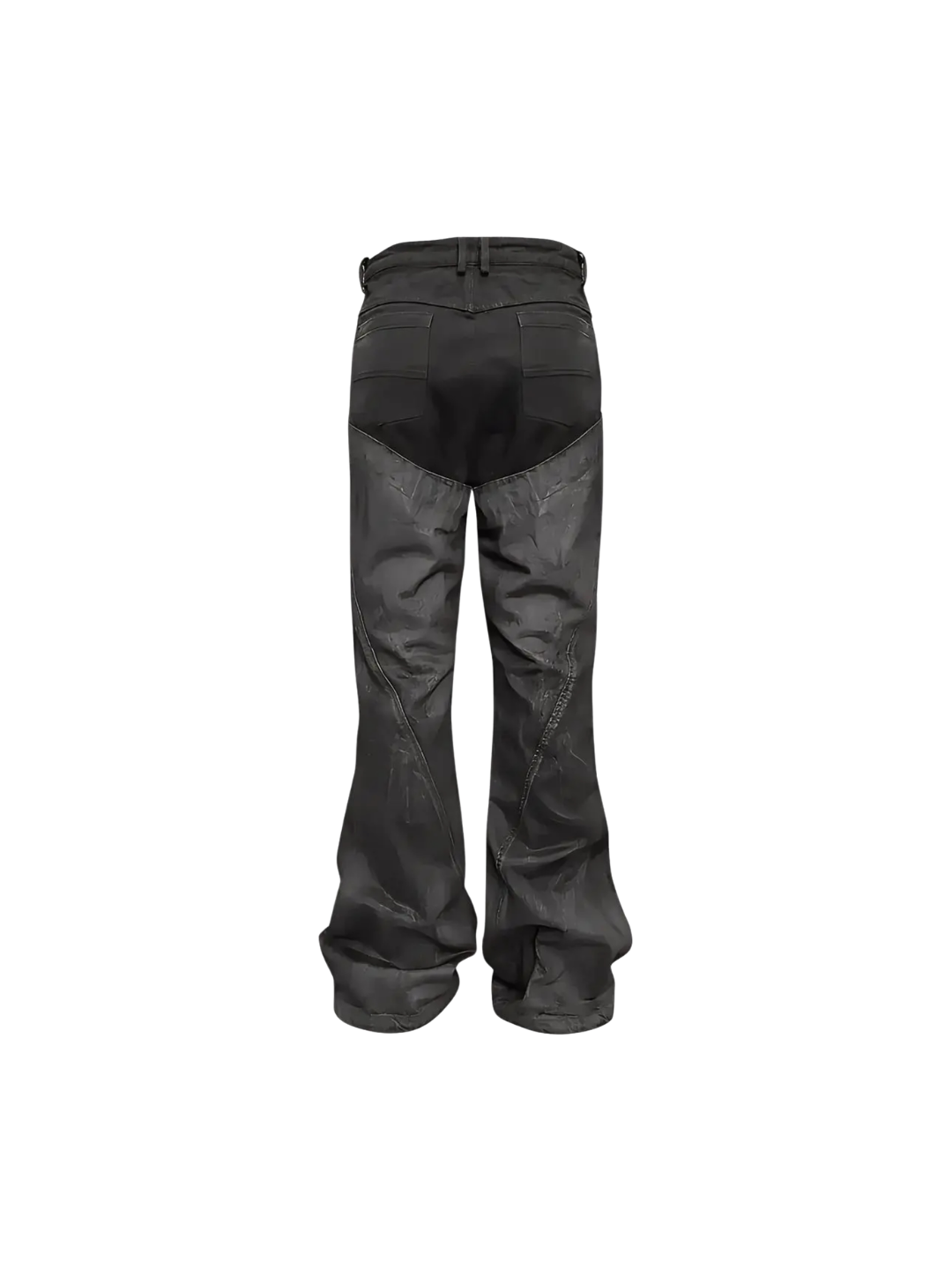 Punk Paint Splatter Flare Jeans