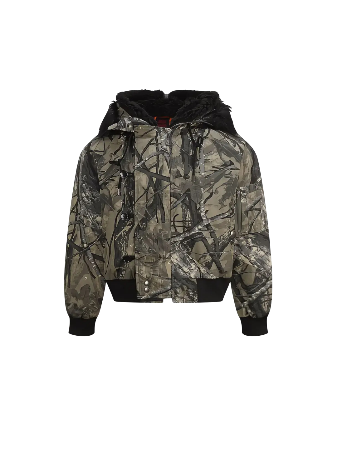 N2B Tear Resistant Branch Camouflage and Winter Thickened Cotton Jacket