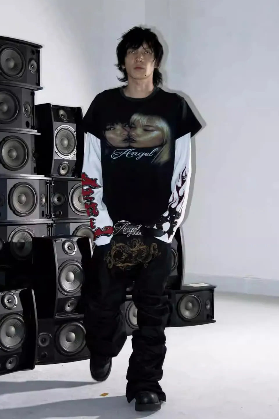 Angel Layered LS Tee