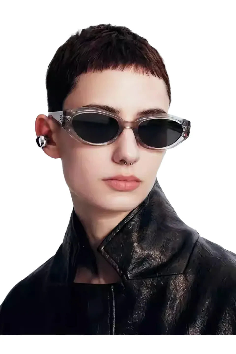 Block Oval Sunglasses
